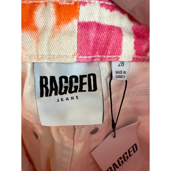 NWT Ragged Jeans size 28 bright colored jeans - Picture 4 of 5